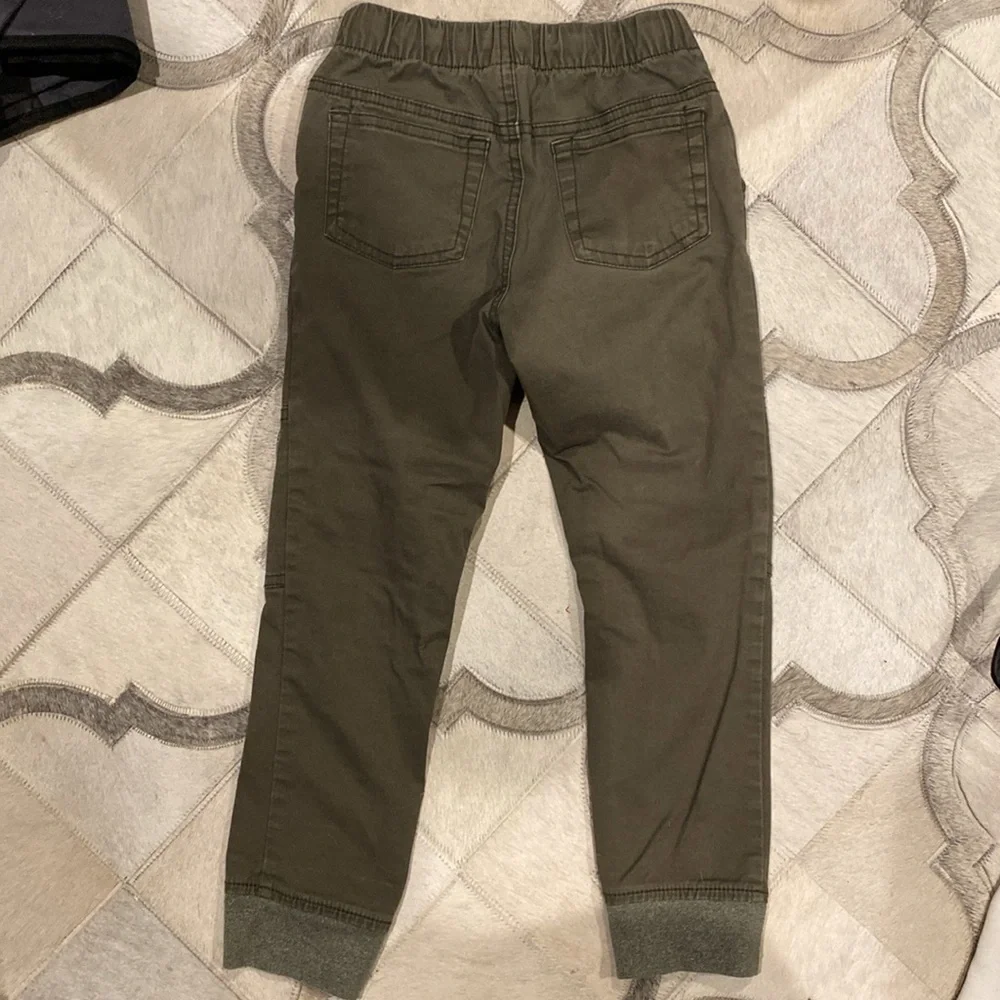 Cat & Jack Green Pull On Jogger Pants - Picture 3 of 4